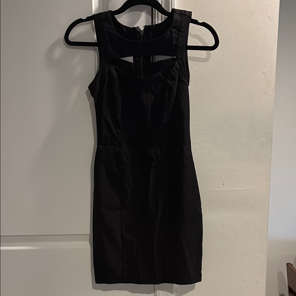 Charlotte Russe Black Bodycon Mini Dress